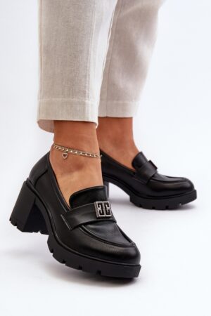 Heeled low shoes model 195403 Step in style -1